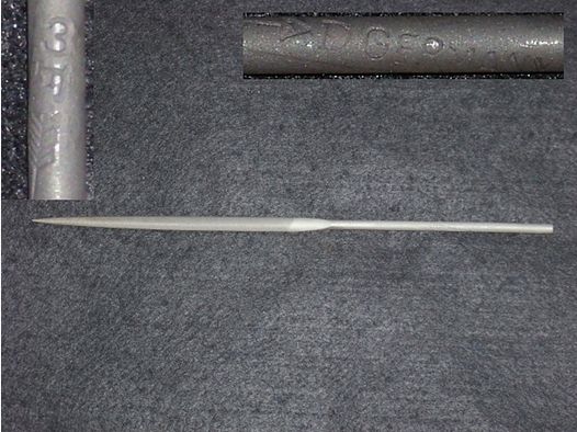 needle file, bird's tongue file