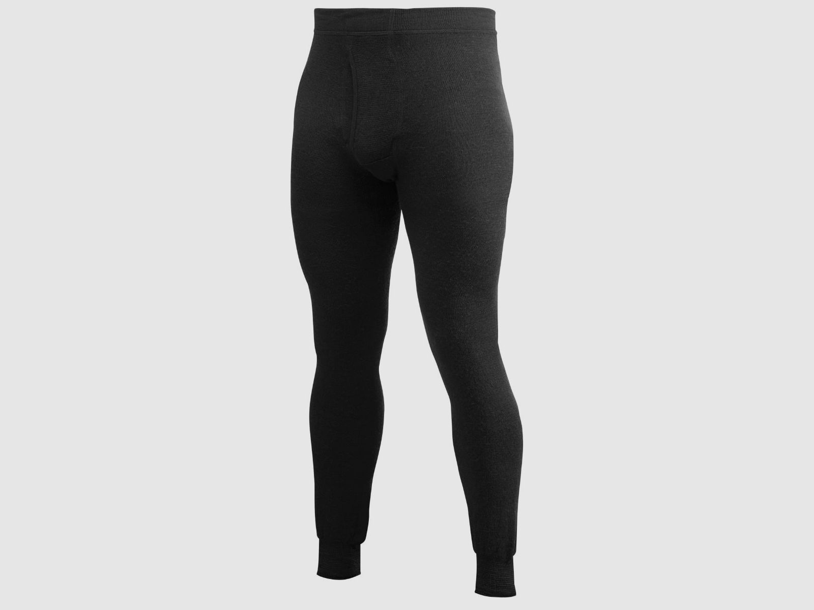 Woolpower Unterhose m. Eingriff - 400g Schwarz