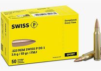 SWISS P .223 Rem. DS-1 3,6g/55gr