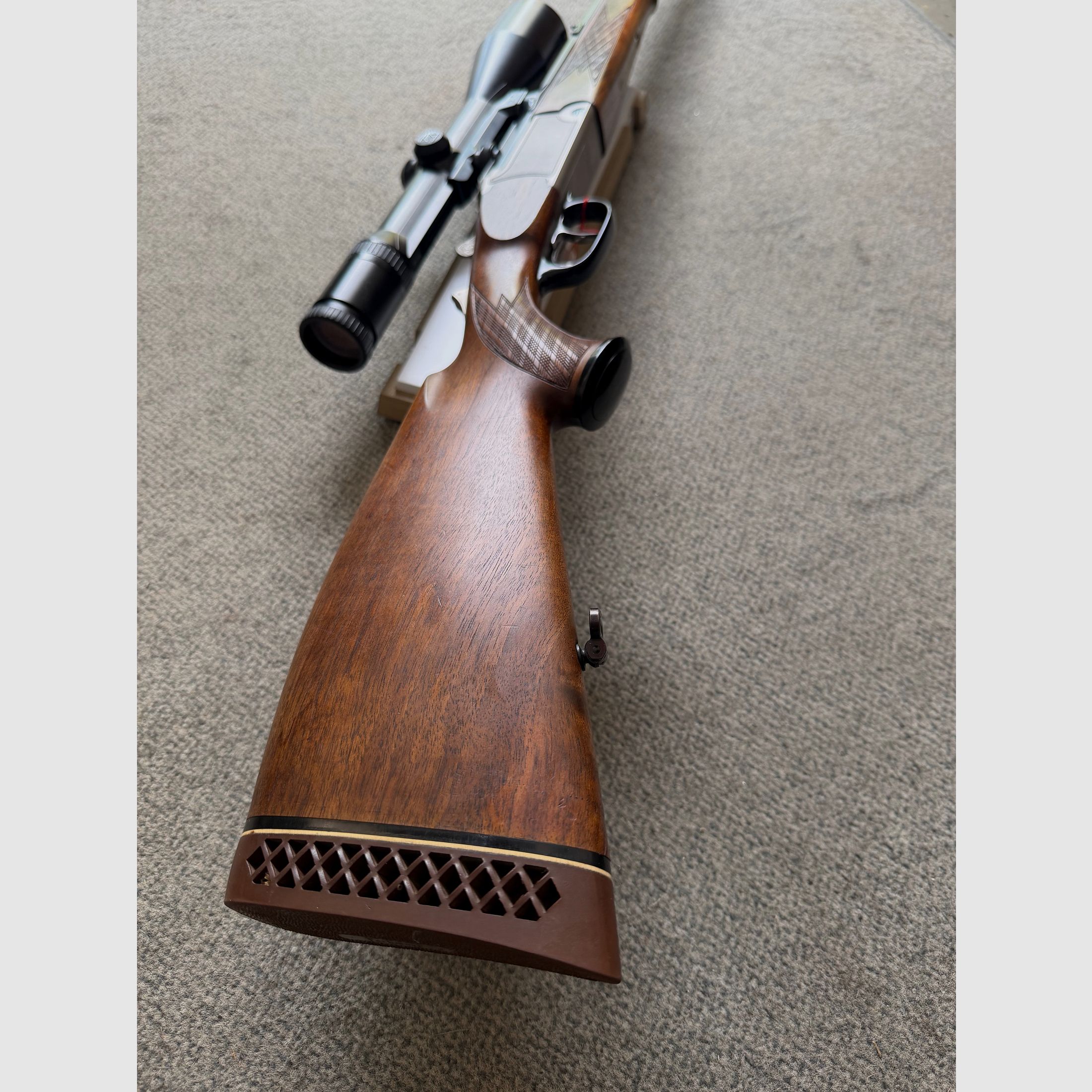 Blaser Bockbüchsflinte 30R Blaser mit Schwenkmontage 
