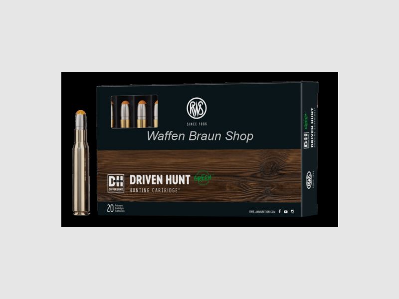 RWS .30-06 Springf. Driven Hunt 10,7g 20 Stück