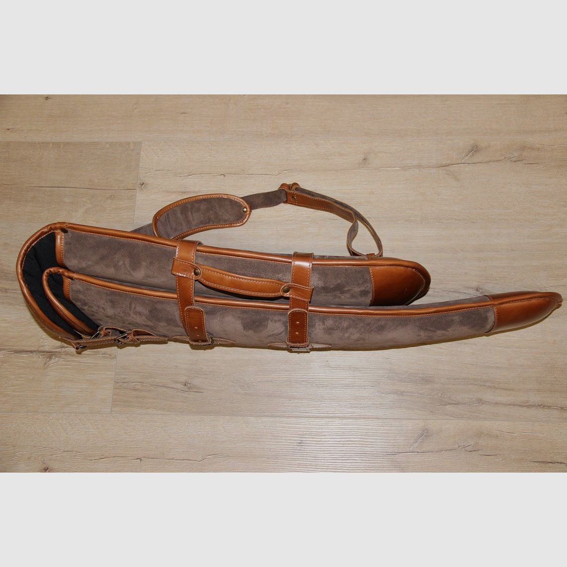 Gewehrfutteral Leder 2-teilig, Bild 2 von 3