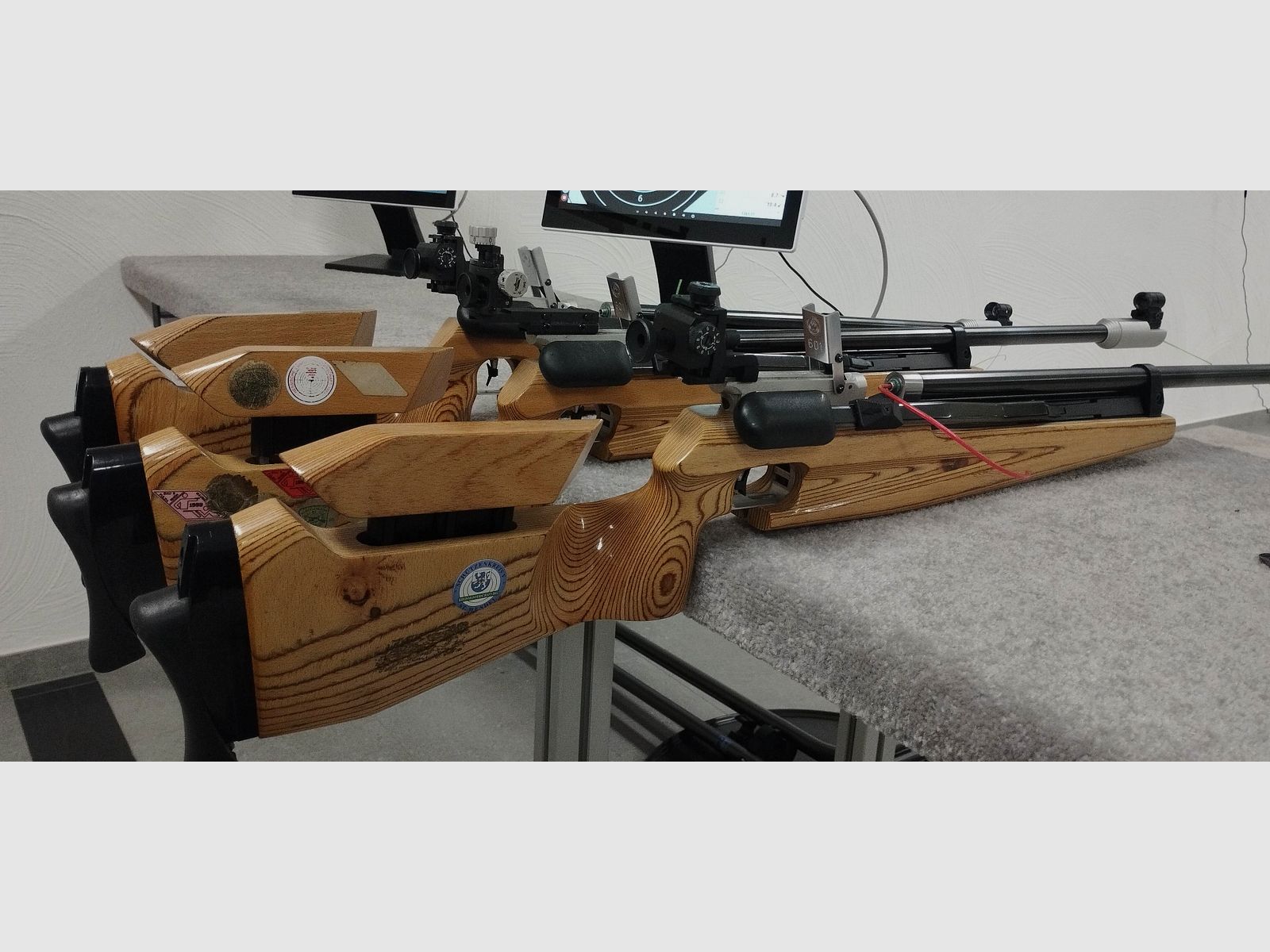 3 Match Luftgewehre Feinwerkbau 601