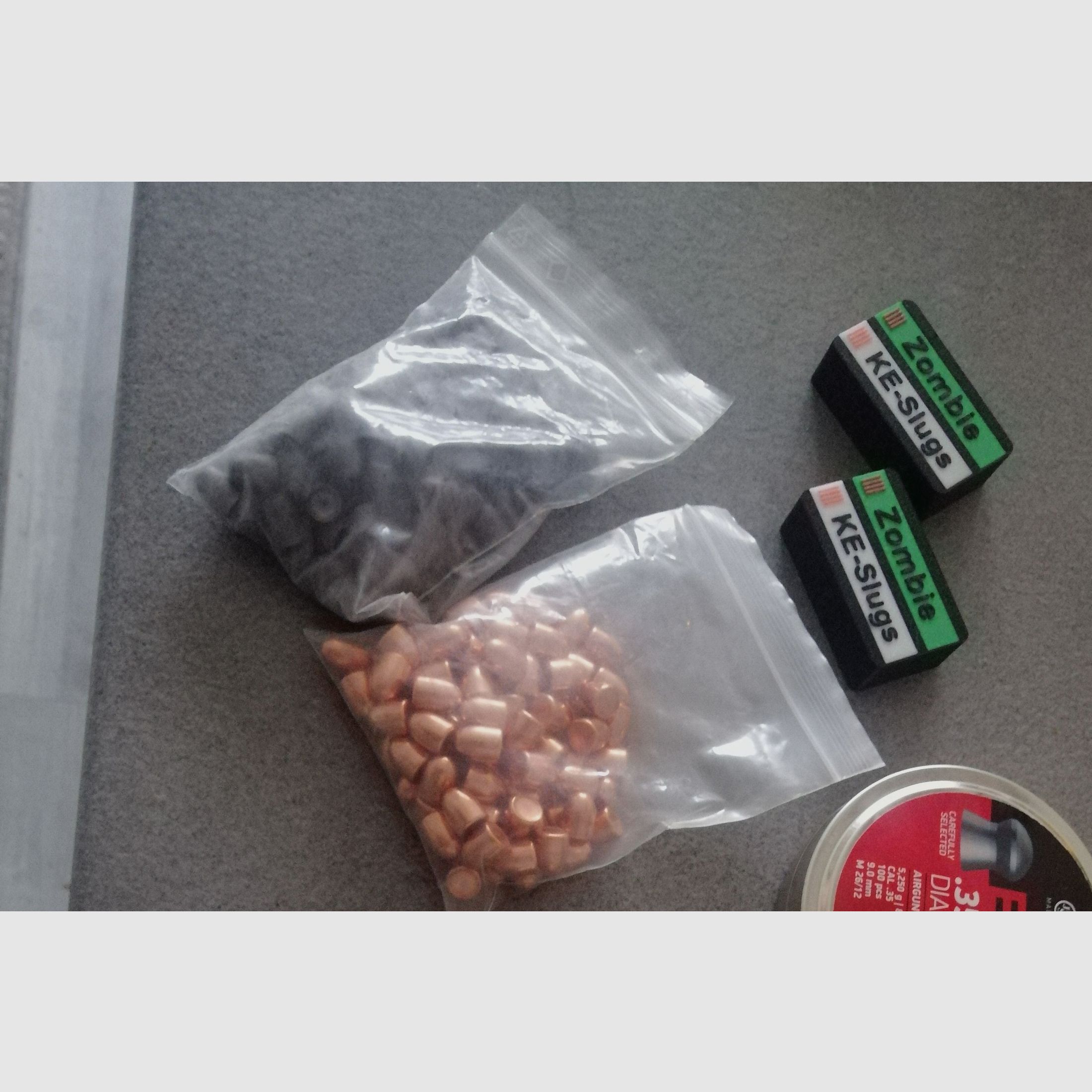 Duży zestaw diabolo 9 mm .356, HP Max