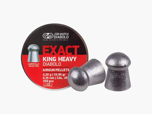 Diabolos JSB Exact King Heavy 6,35 (.25)