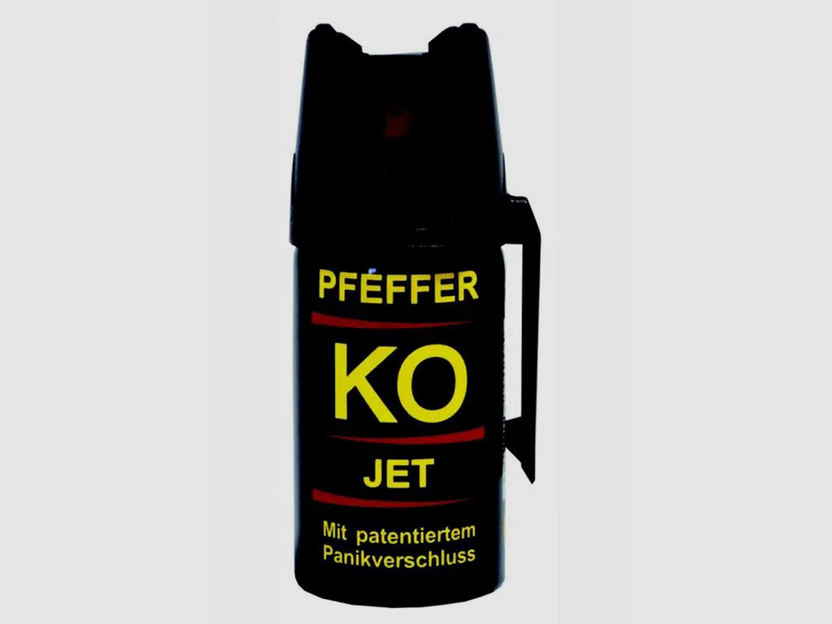 Pfeffer Abwehrspray Klever K.O. JET (Sprühstrahl) 40 ml