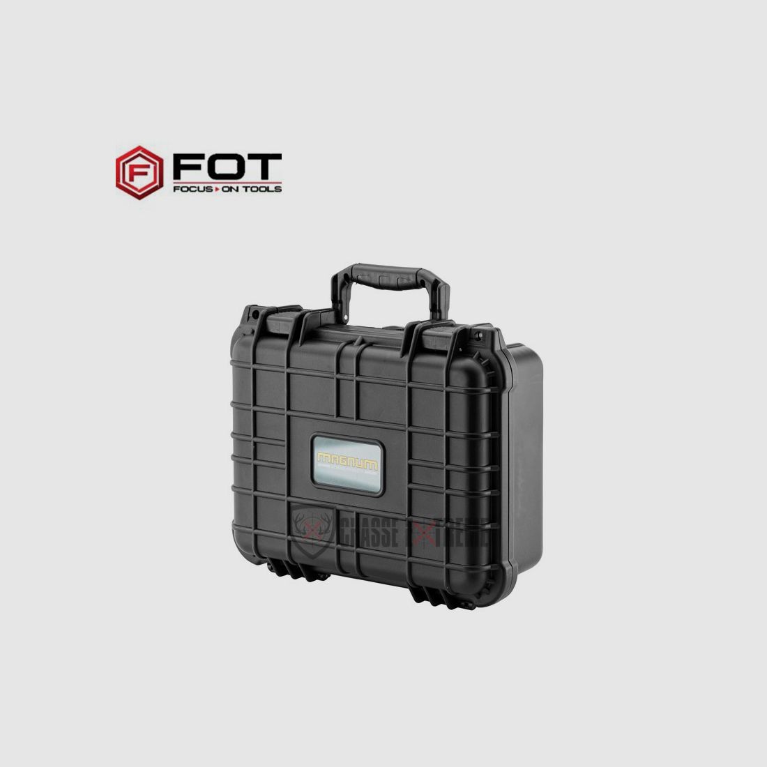 Waffenkoffer FOT Wasserdicht Medium Schwarz Ip55 - 33x28x15, Bild 2 von 3