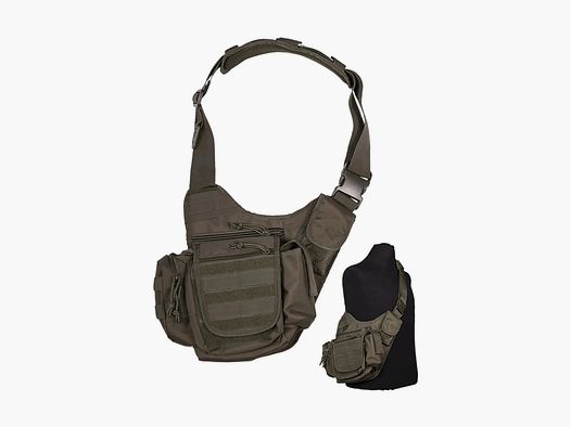 Mil-Tec Mil-Tec Bolsa Sling Bag Multifuncional - Oliva