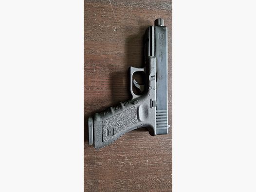 Glock 17 con filettatura della canna pistola Co2 calibro 4,5 mm acciaio BB / Diabolo caricatore difettoso!!!