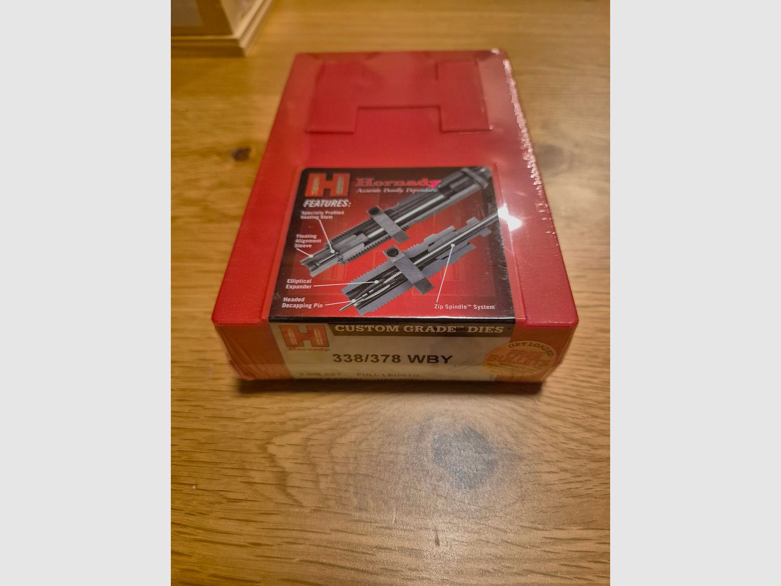Hornady die set 338/378 WBY, image 1 of 2