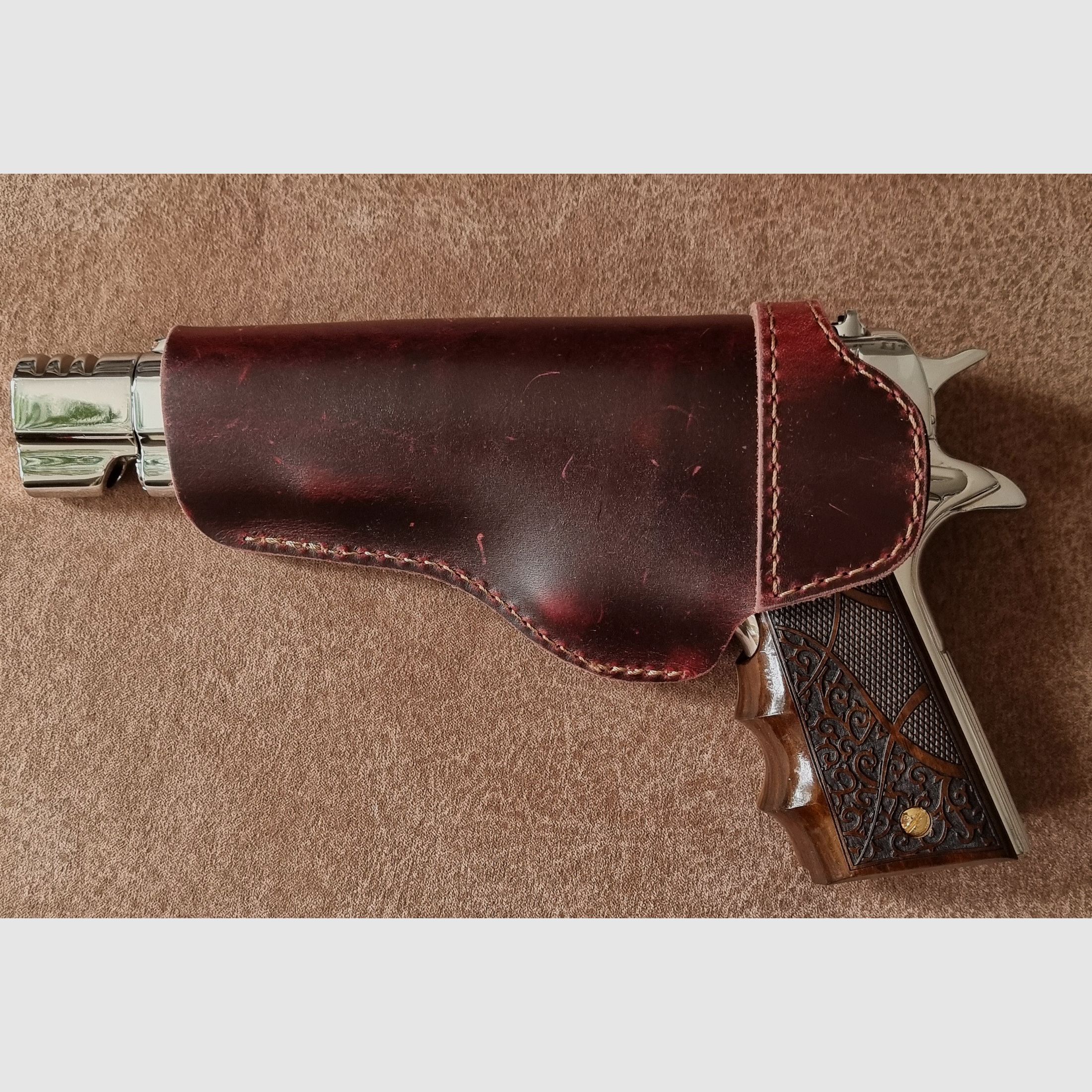 IWG Gouvernement en chrome avec holster