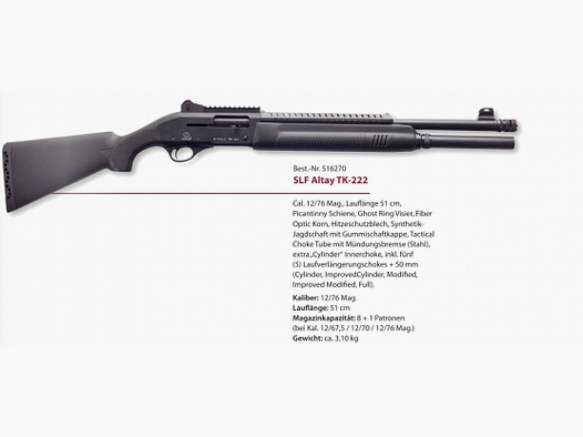 AKKAR SILAH Altay TK-222 12/76