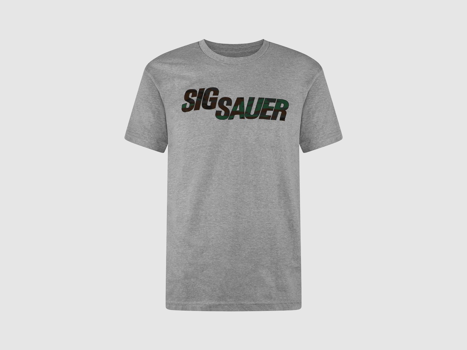 SIG SAUER T-Shirt Grau Multicam Logo