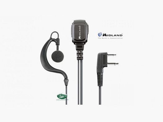 MIDLAND Auricolare a padiglione 2 pin MA21-L PRO