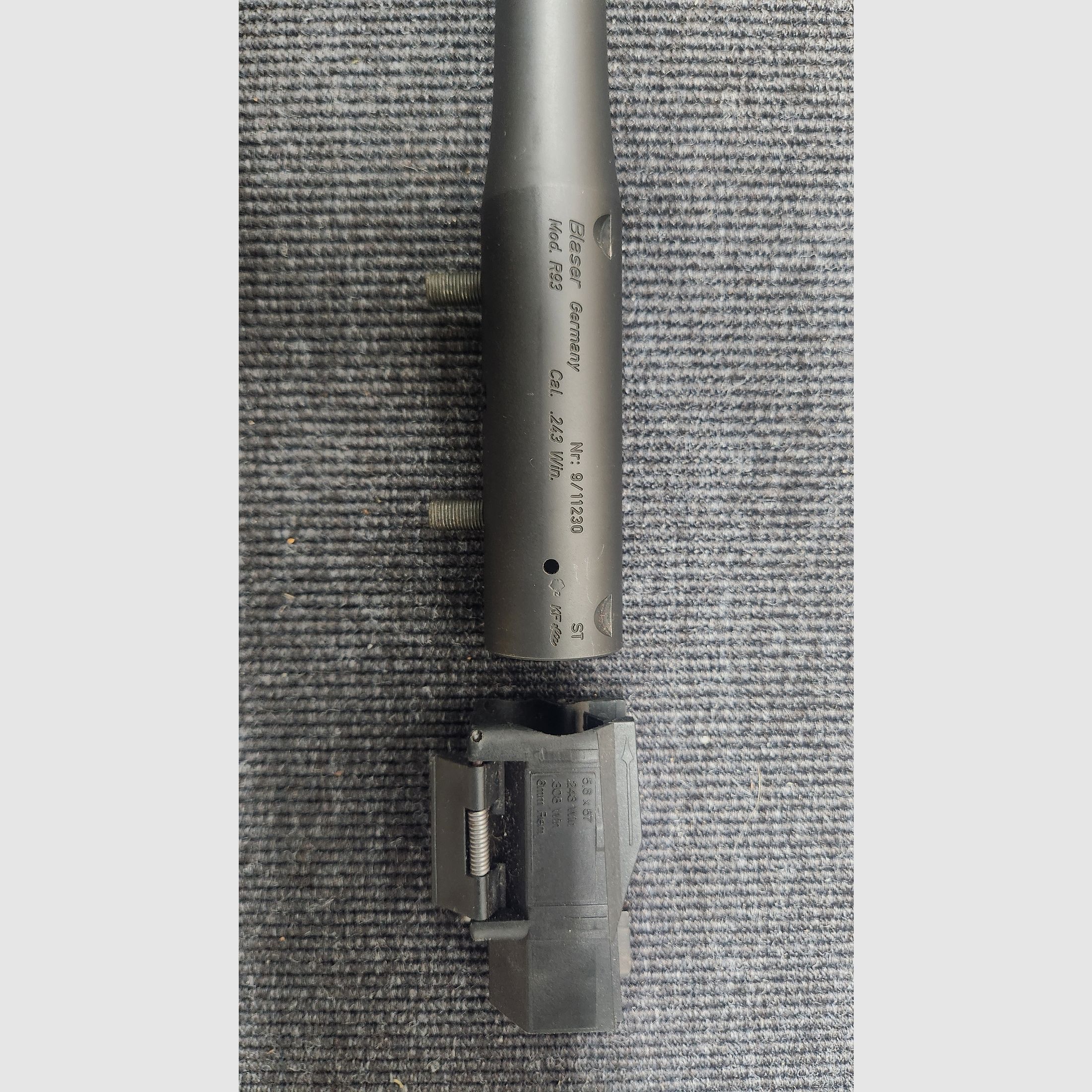 Wechsellauf Blaser R93 mit Magazin