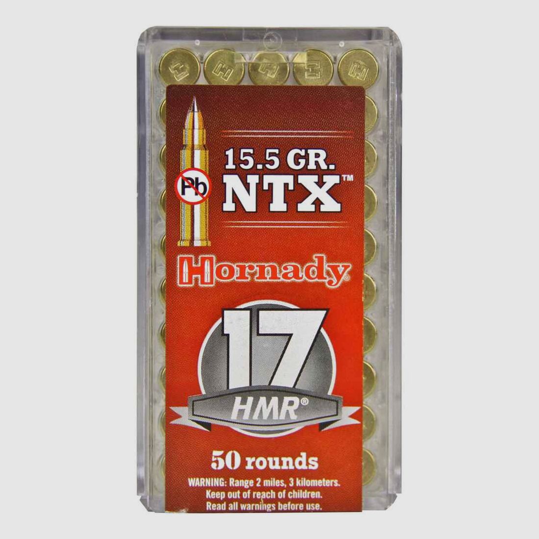 .17 HMR NTX Bleifrei 1,0g/15,5grs. Hornady