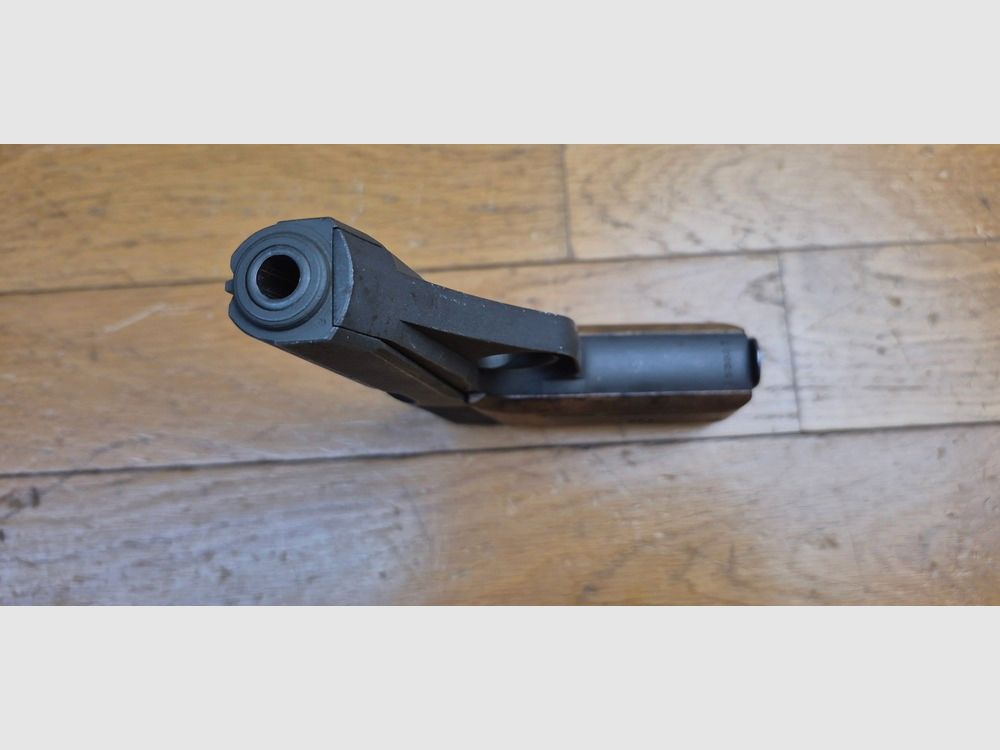 Schöner Mauser Pistol Modell HSC – Seltene Mauser-Herstellung unter französischer Besatzung („frühes Modell“) – In 7,65mm und acht Schuss – Stück von 1945 – Guter ästhetischer und mechanischer Zustand – Ausgezeichneter Lauf – TBE+, Bild 18 von 19