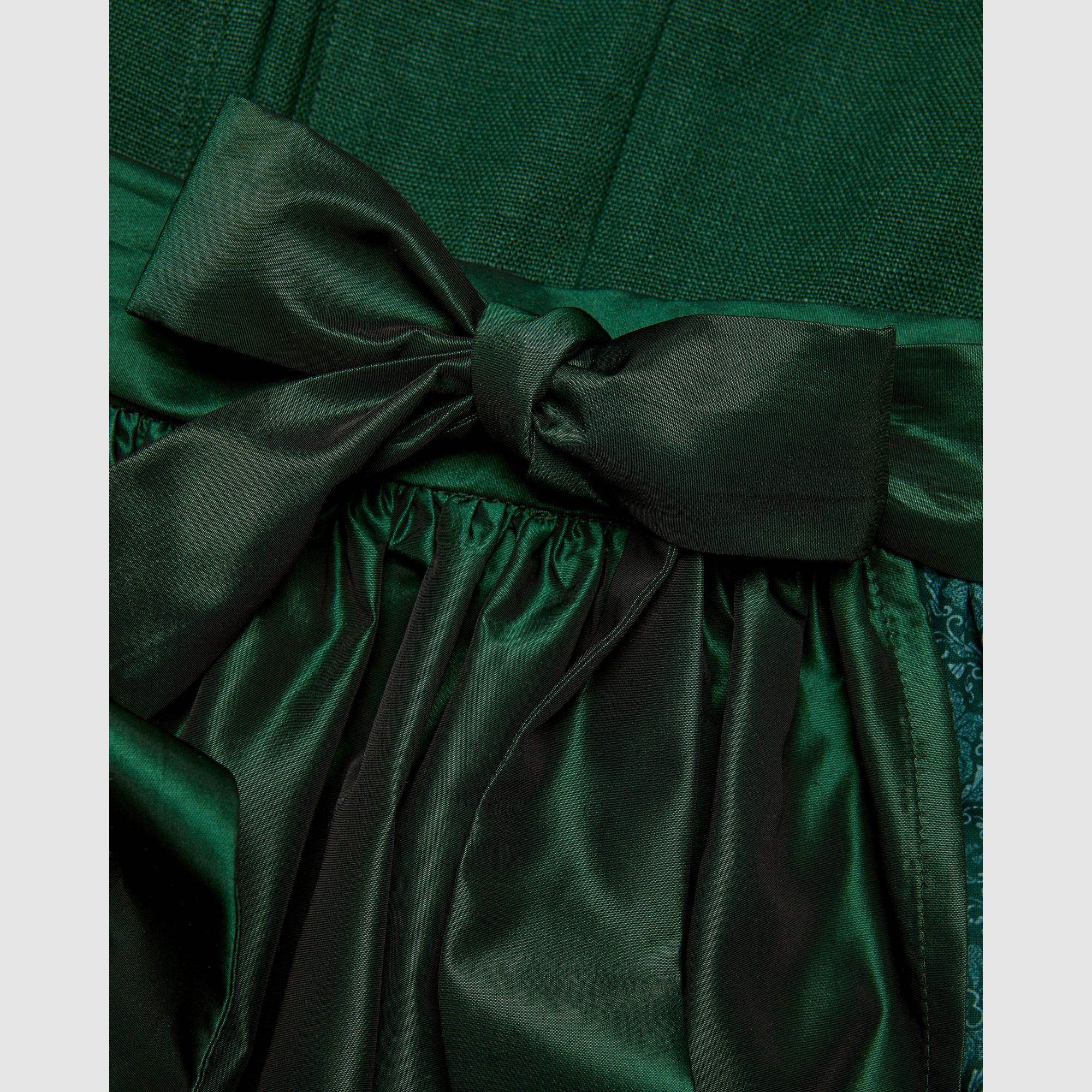 LODENFREY München 1842 Dirndl lang mit Schürze in Grün, Bild 4 von 4