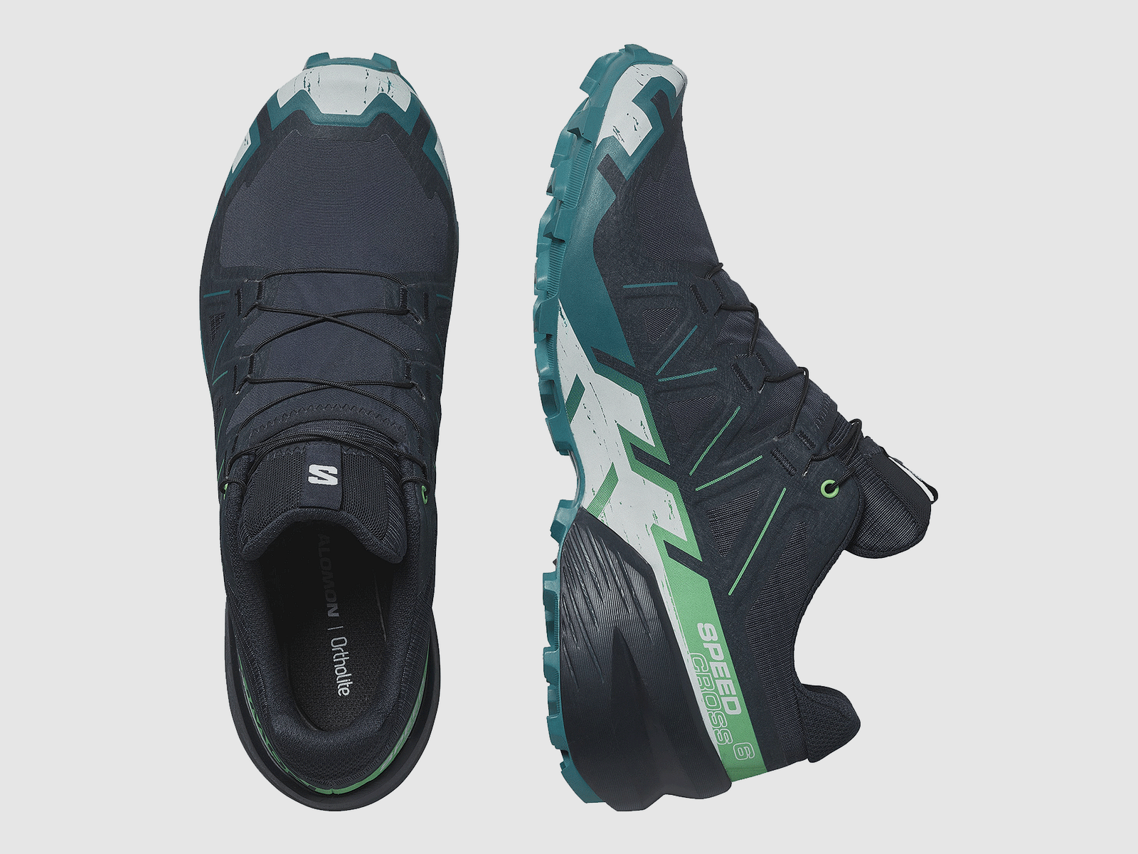 SALOMON – HERREN – SPEEDCROSS 6 Carbon / Tahitian Tide / White, Bild 6 von 6