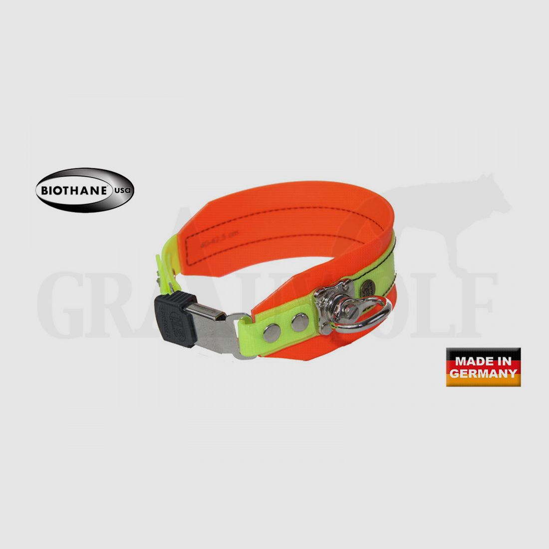 Akah BioThane Collier de Suivi 40 à 42 cm