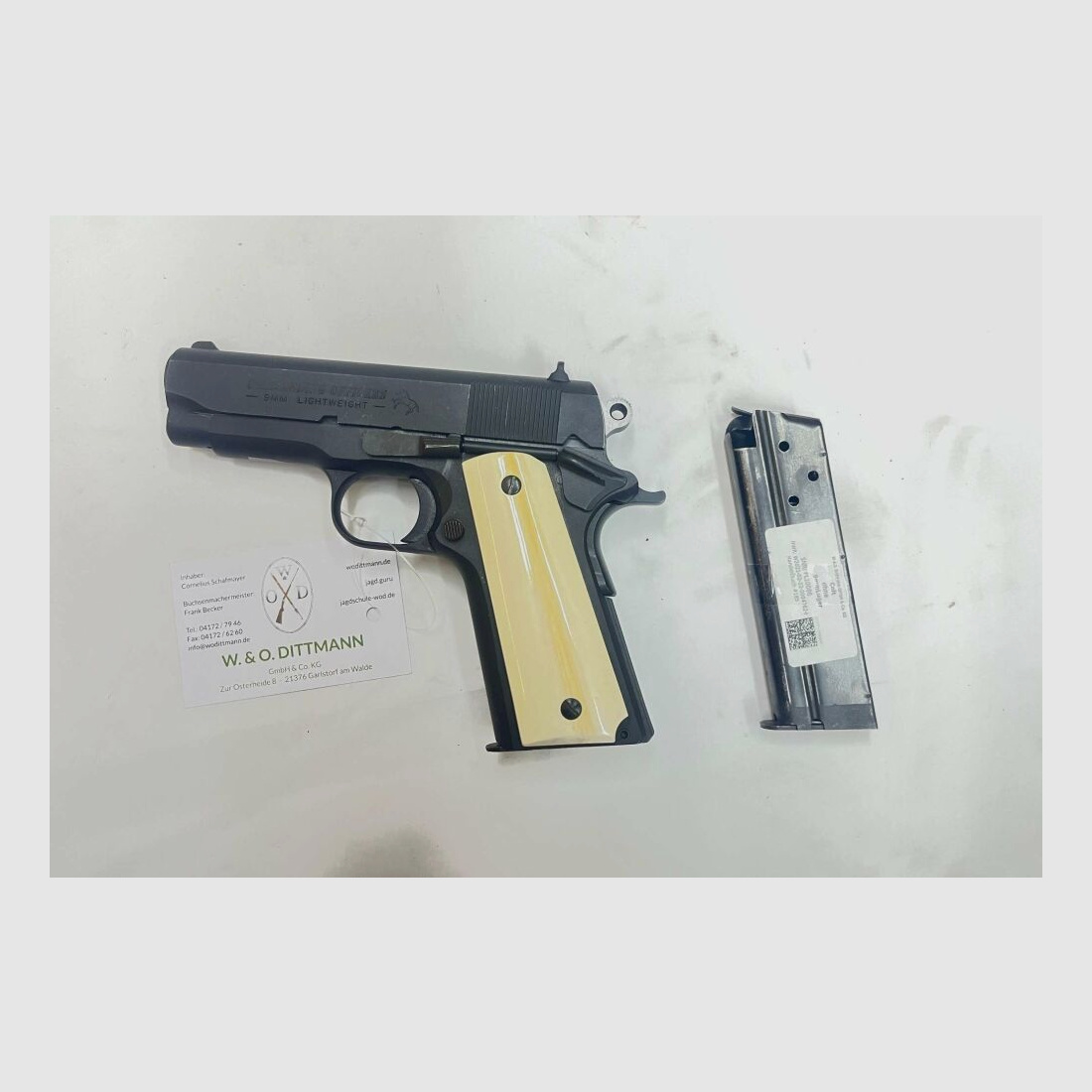 Colt senza 9mm Luger