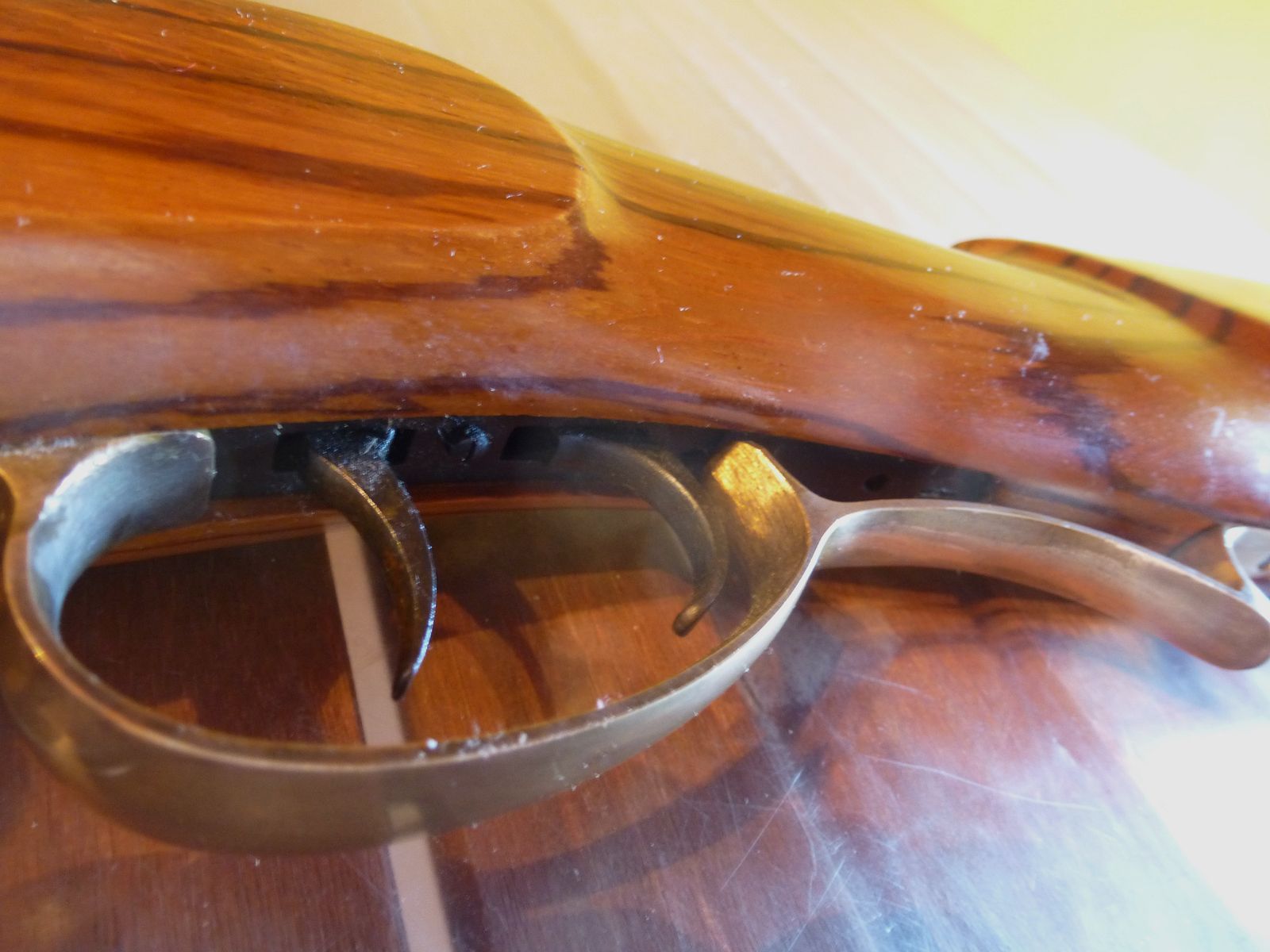 Hawken Target Rifle percussion in caliber 45 right-handed