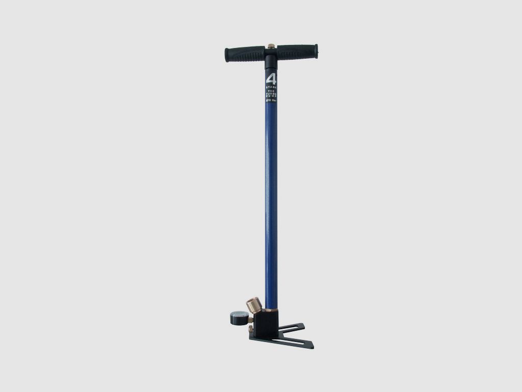 Pressluftpumpe Handpumpe Gehmann M100, 4-Kolben-System, bis 200 Bar