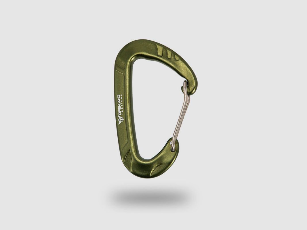 OPENLAND TACTICAL NERG – CARABINER 1305U ALUMINUM 7075/6061 | 8cm, image 1 of 5