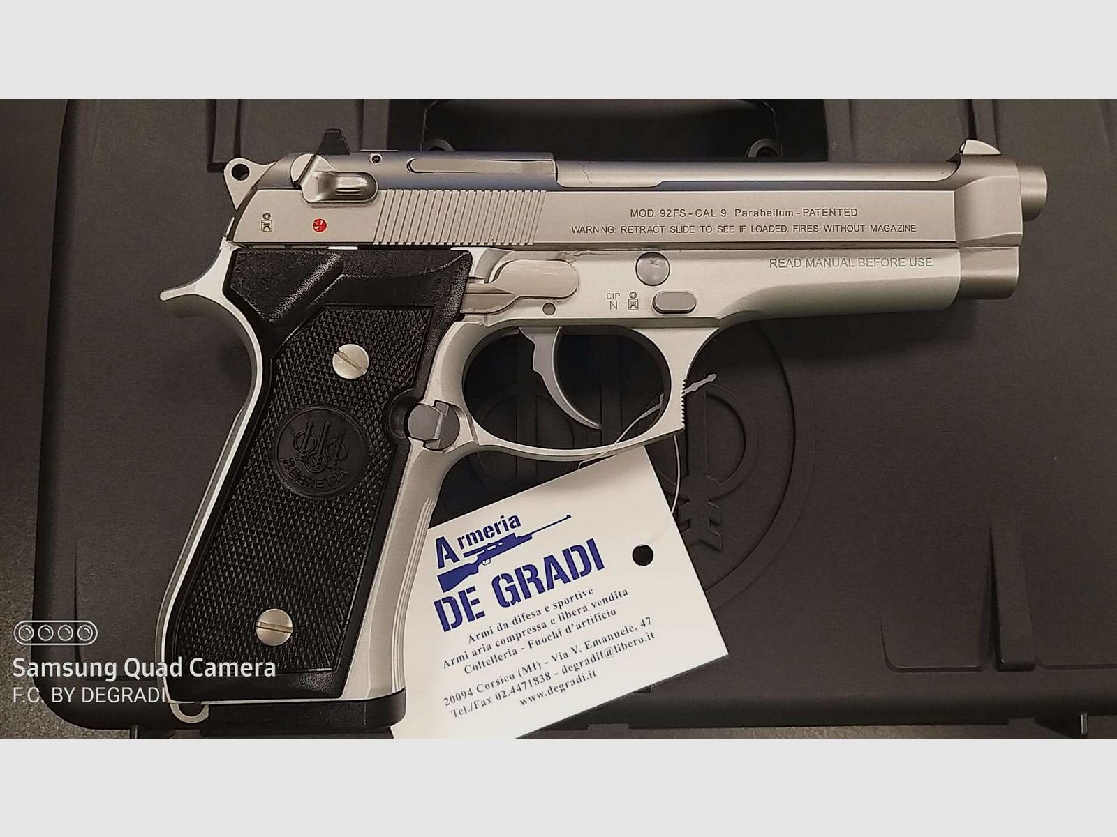 BERETTA 92 FS 9×19 INOX, Bild 2 von 4