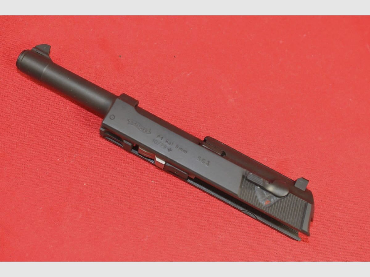 #7489 Pistolet WALTHER P38 avec adaptateur, cal. .22lr/9x19, image 23 sur 33