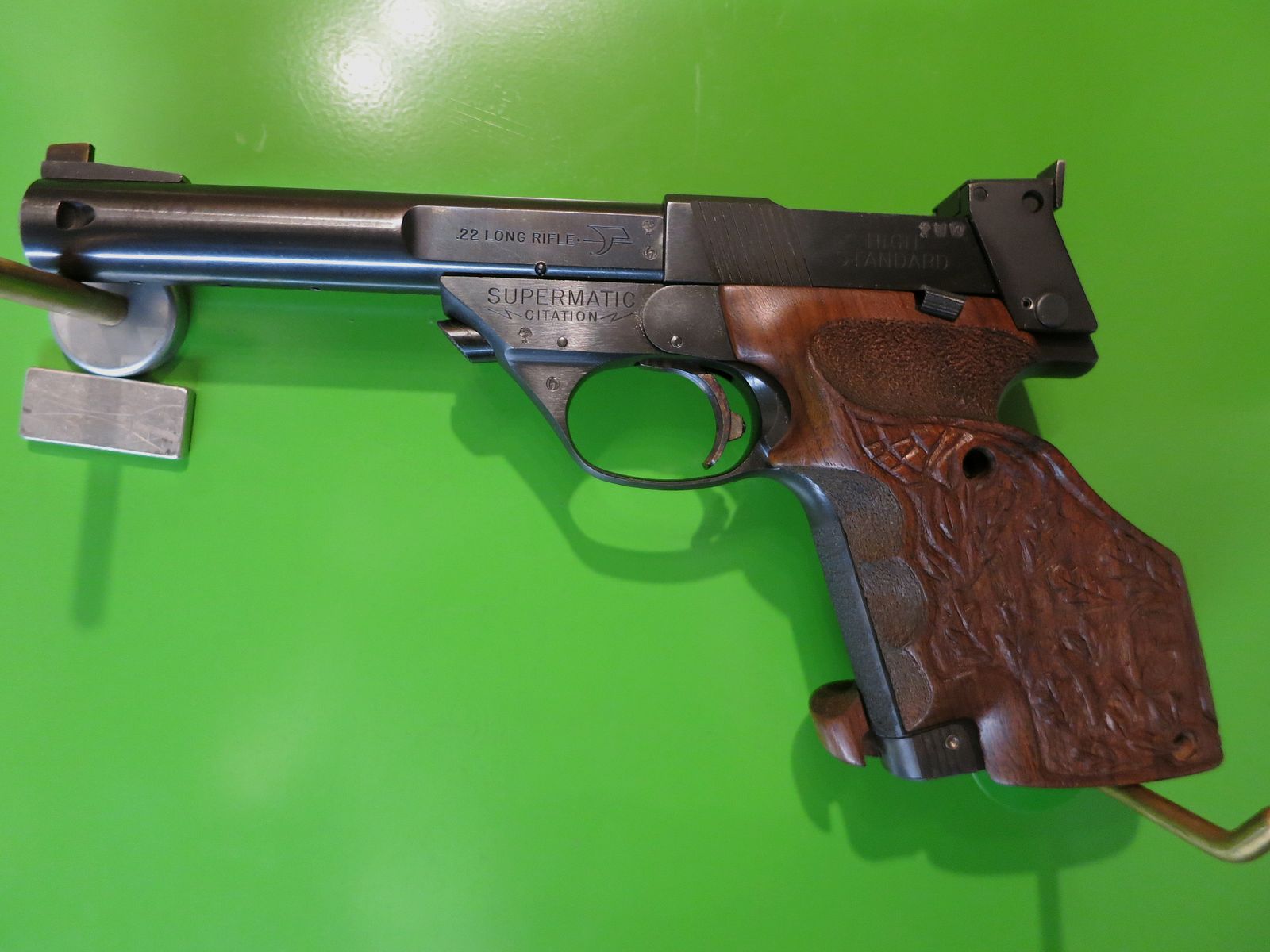 High Standard -IO7 (Supermatic Citation)- il classico tra le pistole sportive di match .22lr -arma da collezione-     #95-, immagine 1 di 10
