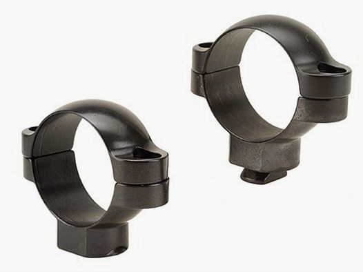 Leupold STD anillos 30mm altos brillantes negros