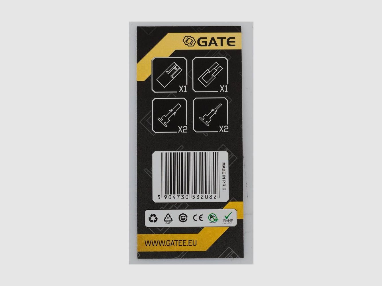 Paar Gate Mini Tamiya Stecker - Hohe Leitfähigkeit - Zuverlässige Montage - Für Sichere Elektrische Verbindungen, Bild 3 von 5