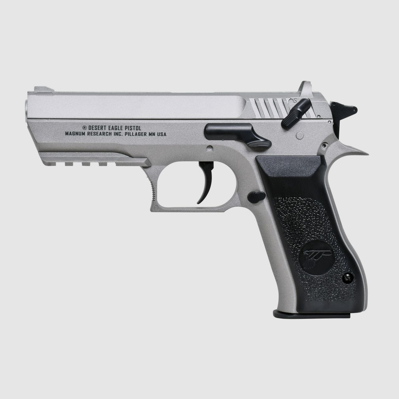 CO2 Softairpistole Baby Desert Eagle, Non Blow Back, silbergrau-schwarz, Kaliber 6 mm BB (P18)