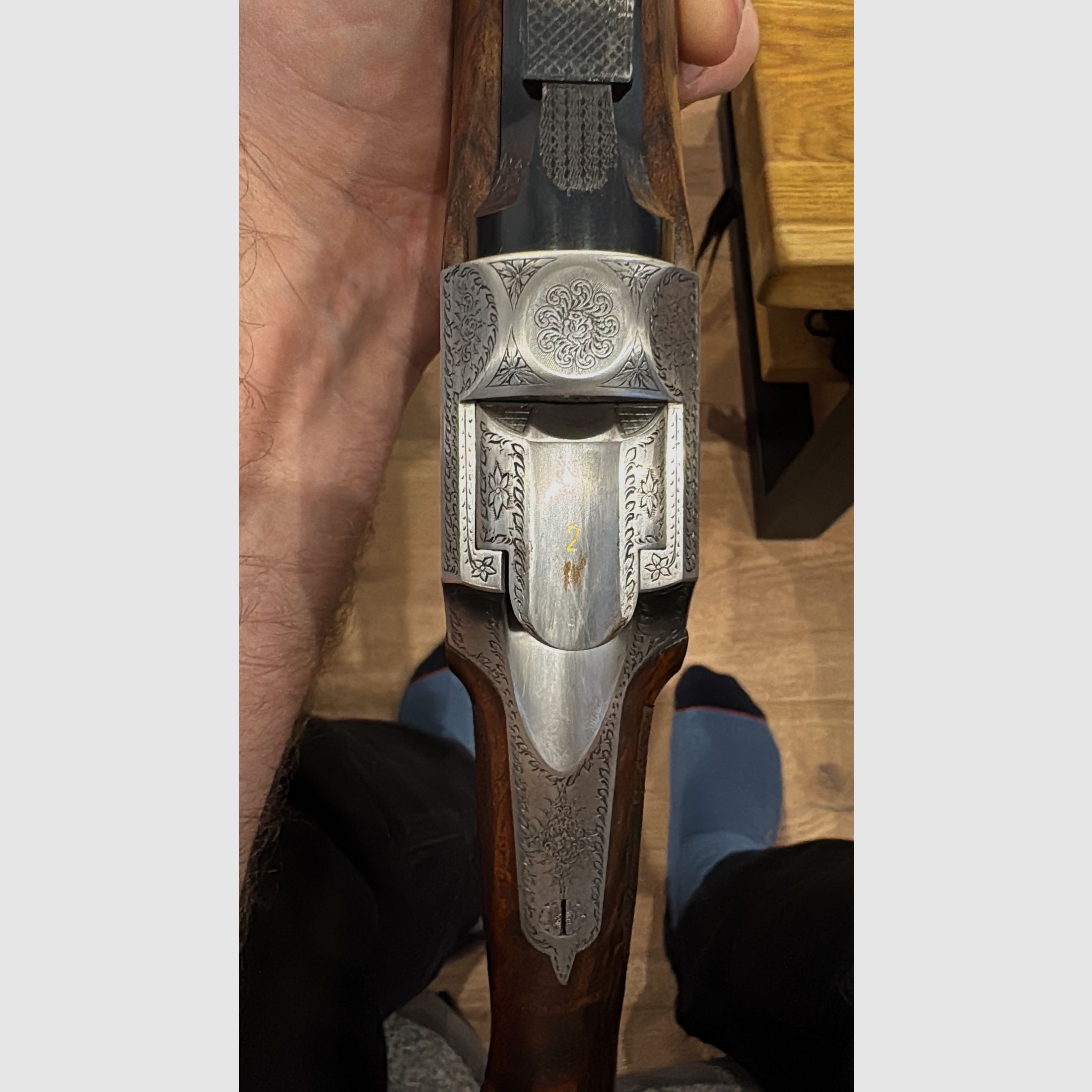 Fucile da caccia esclusivo di Furtschegger (Kufstein) – rara carabina sorella in calibro 6,5x65R