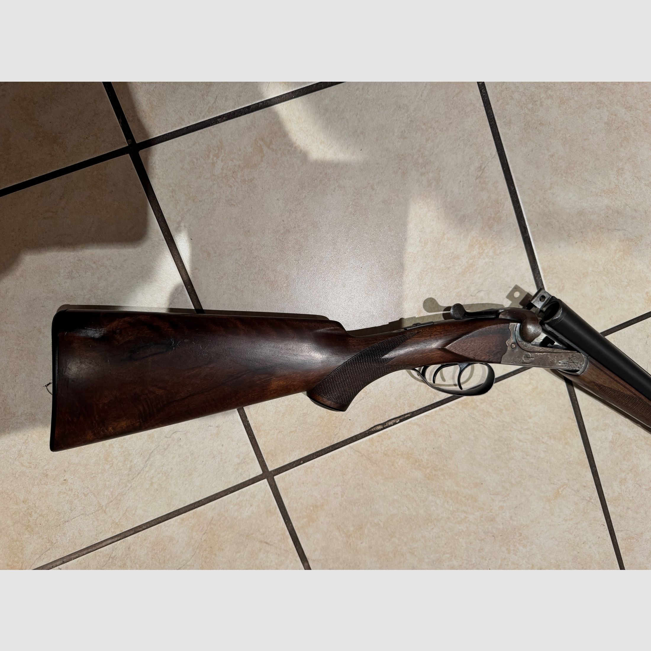 Querflinte / Doppelflinte Simson Suhl Kal. 12/70