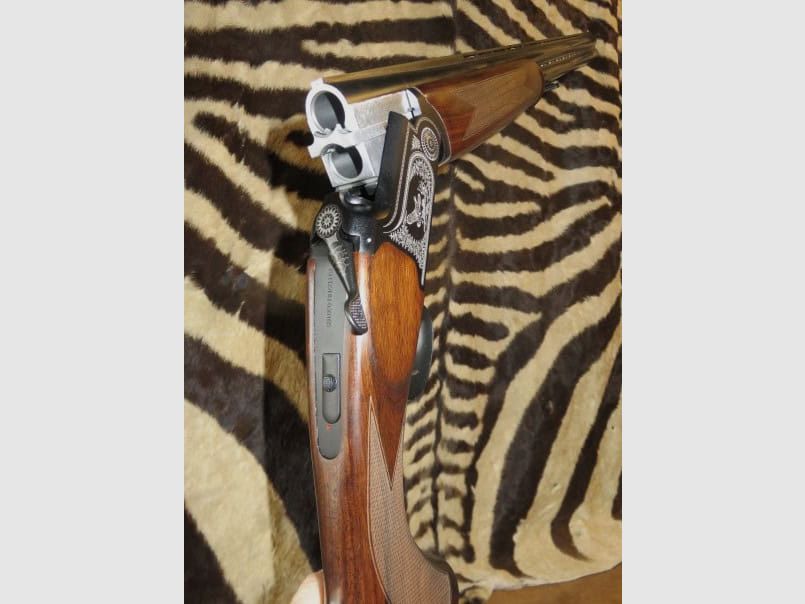 Bockdoppelflinte Country Kal.20/76 Ergal-Block, Läufe 71 cm 5 Chokes, Extractor, Einabzug, Bild 10 von 10