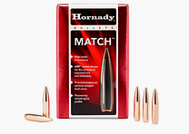 Hornady BTHP Match Bullets 6.5 mm/.264 in 123 Grain Item 26174
