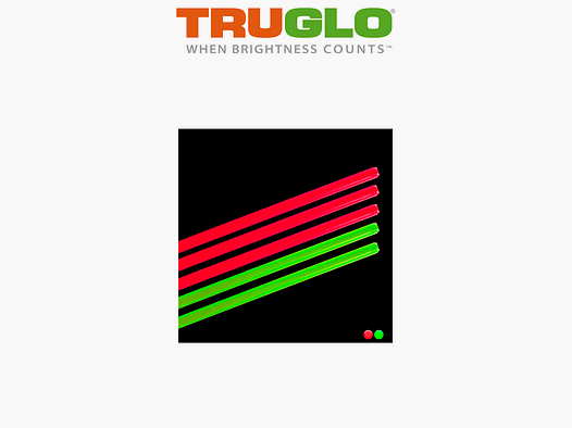 TRUGLO SET DE 5 BARRAS DE F.O. 2 COLORES Ø 2,5 mm.