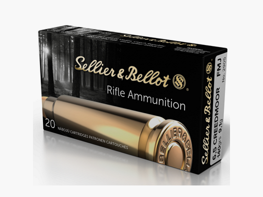 6.5 Creedmoor S&B FMJ 140gr VE20