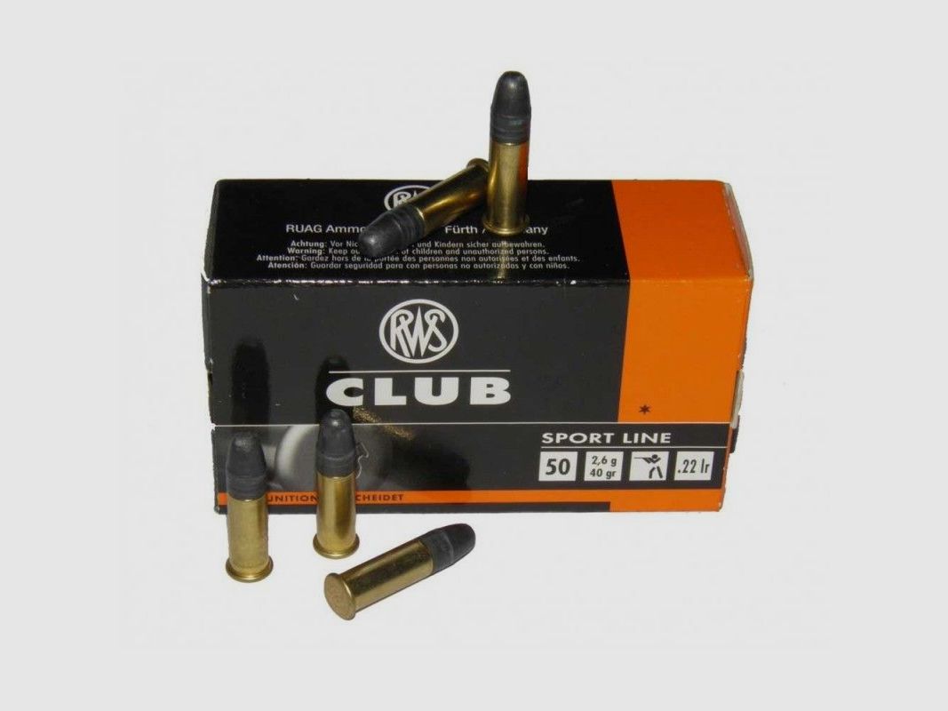 Munition RWS CLUB Cal. 22 LR