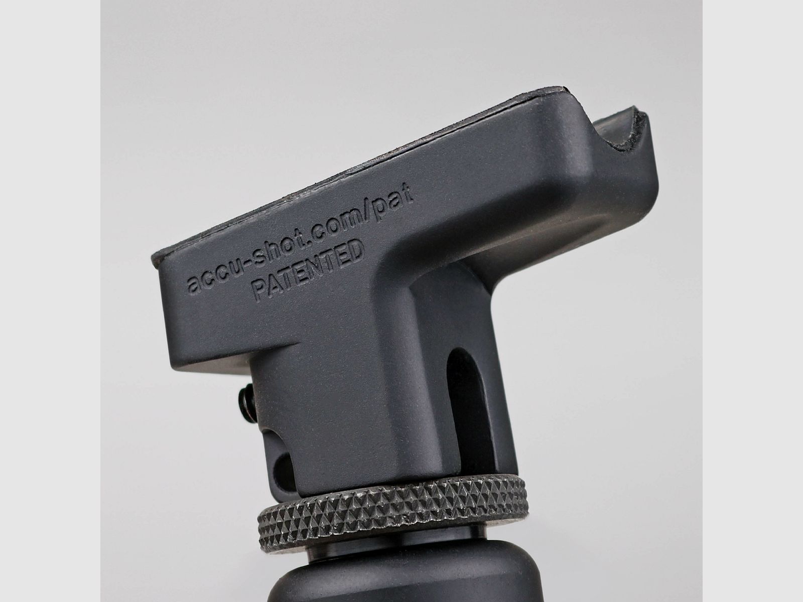 Atlas Bipod, Accu-Shot BT01-QK, BT Monopod Standard-Height Accu-Shot Sling Stud, für Riemenbügelöse