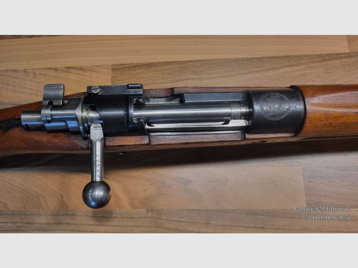 Raridad: Rifle de repetición Persa Mauser M 1938