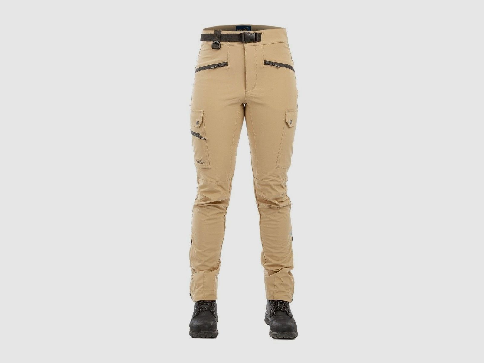 Motion Flex Pants Women Long Beige 46