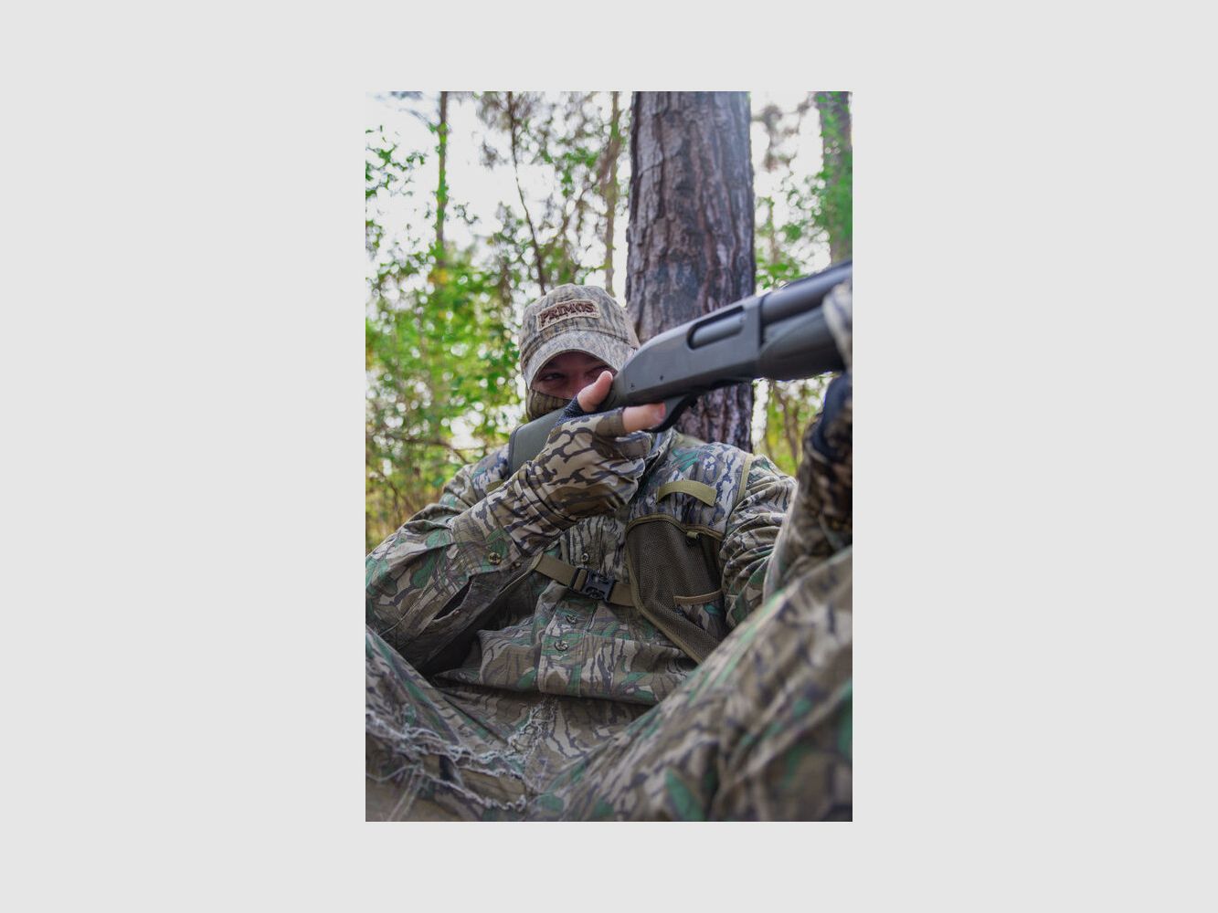 Primos Mossy Oak Bottomland Anti-Rutsch Stretch-Handschuhe, Bild 3 von 5