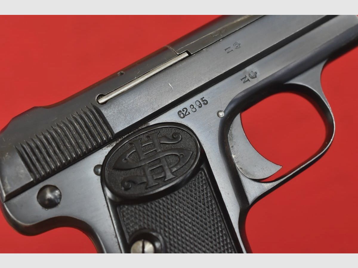 #1436 C.G. HAENEL SCHMEISSER pistola modelo 1 cal. 6,35, imagen 7 de 19