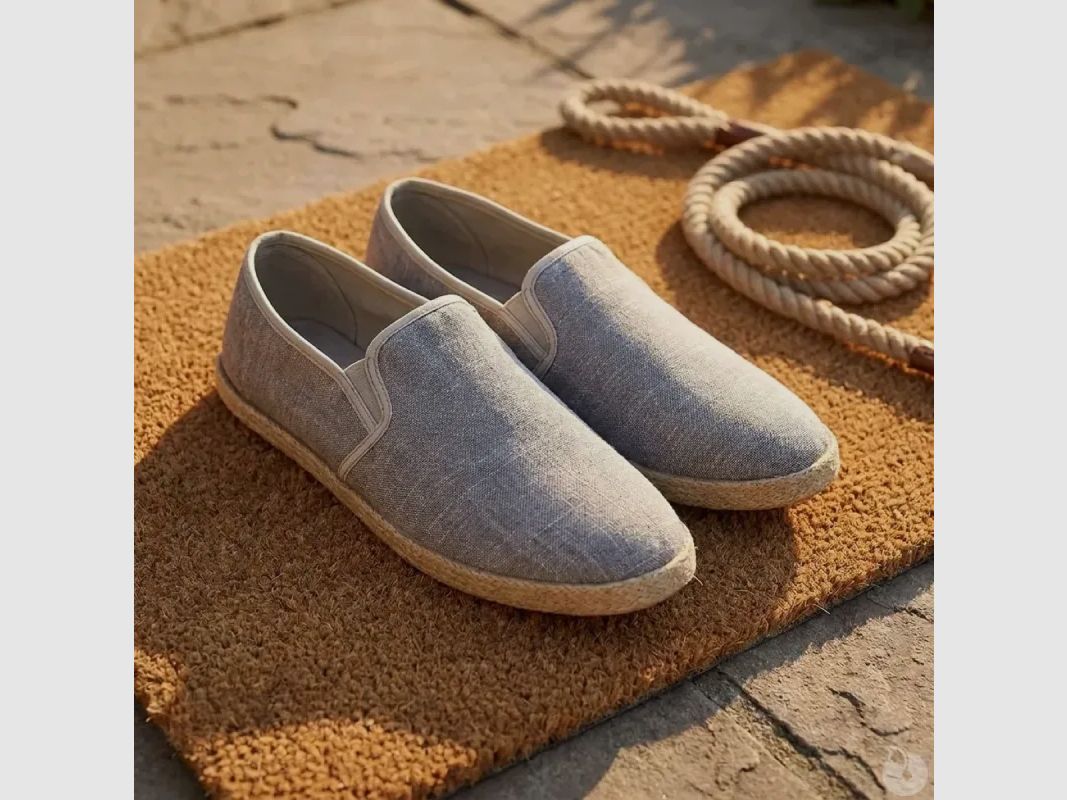 Herren Schuhe Canvas Grau - Lässiger Niedrigschnitt, Bild 1 von 12