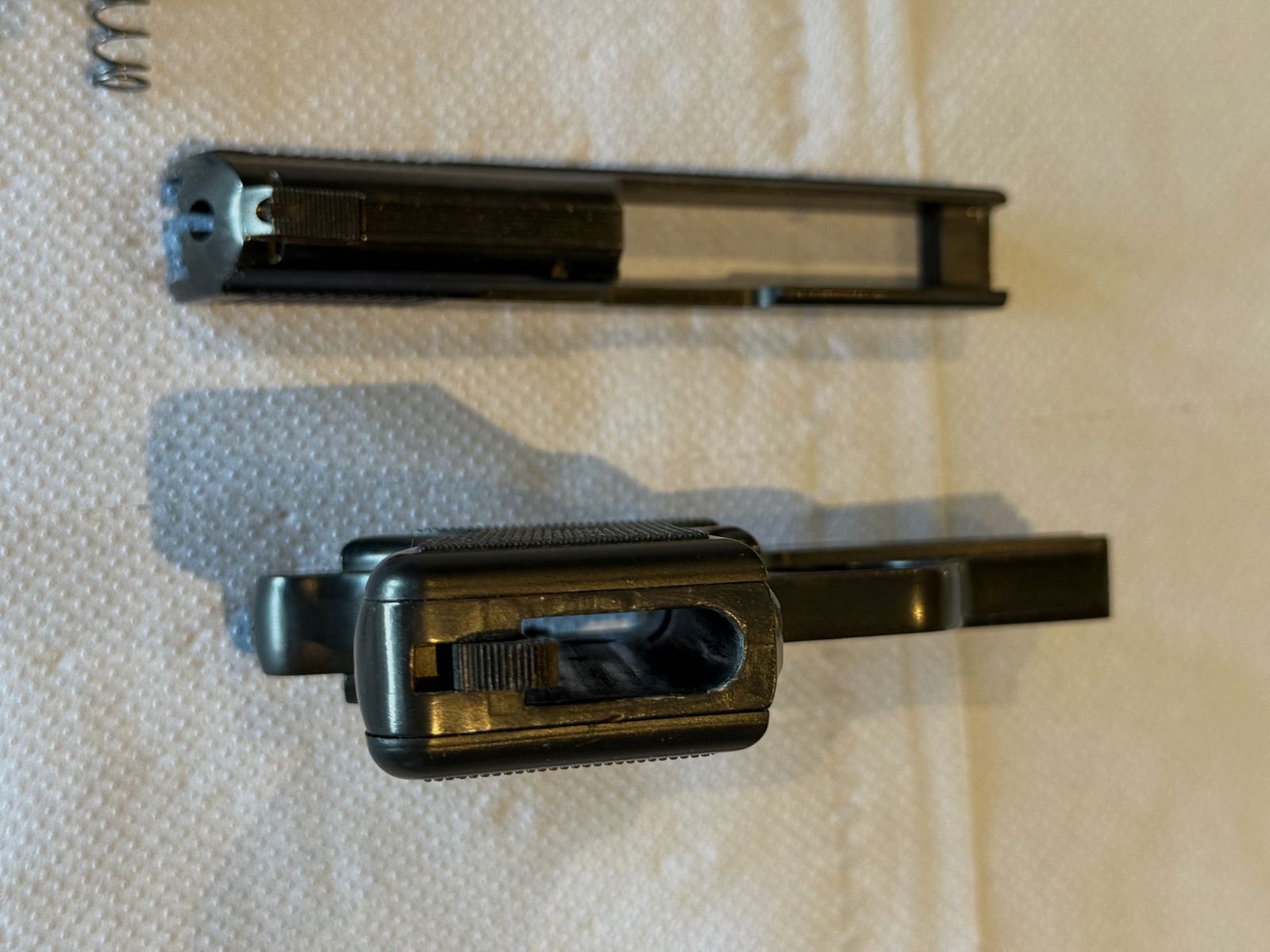SM Rhöner SM 80 – Klassische Schreckschusspistole im Kaliber 8mm P.A.K. (PTB 267, Beschuss KC 1992)