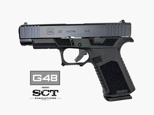 Custom Glock 48 with SCT Manufacturing Grip 9mm Luger