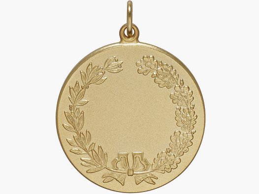 Steinhauer&Lück Medaille neutral 40mm vergoldet